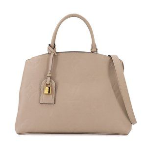 Louis Vuitton Monogram Empreinte Grand Palais MM 2-way Hand Shoulder Bag Leat...